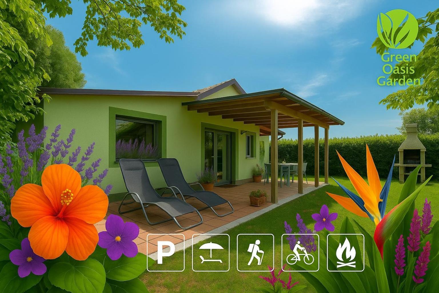 Green Oasis Garden Sencur Luaran gambar